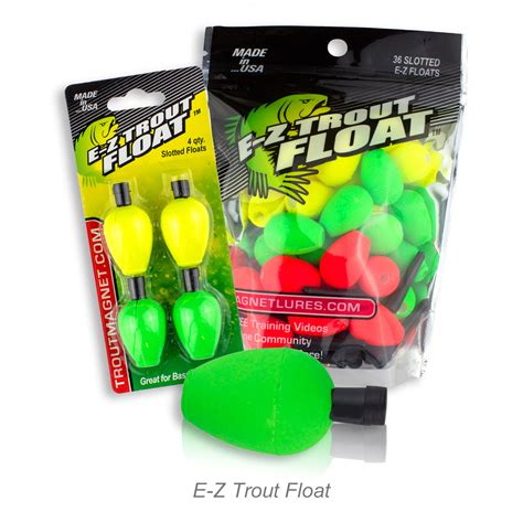 e-z trout float|trout magnet float.